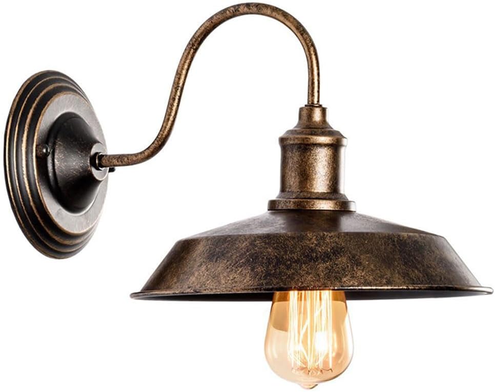 American Outdoor Wall Light, Retro Courtyard Wall Sconce Lighting, Industrial Style Cafe Bar Decorative Wall Lamp, Villa Country Style Wall Mounted Light Fixtures, for Front Door, Entrance