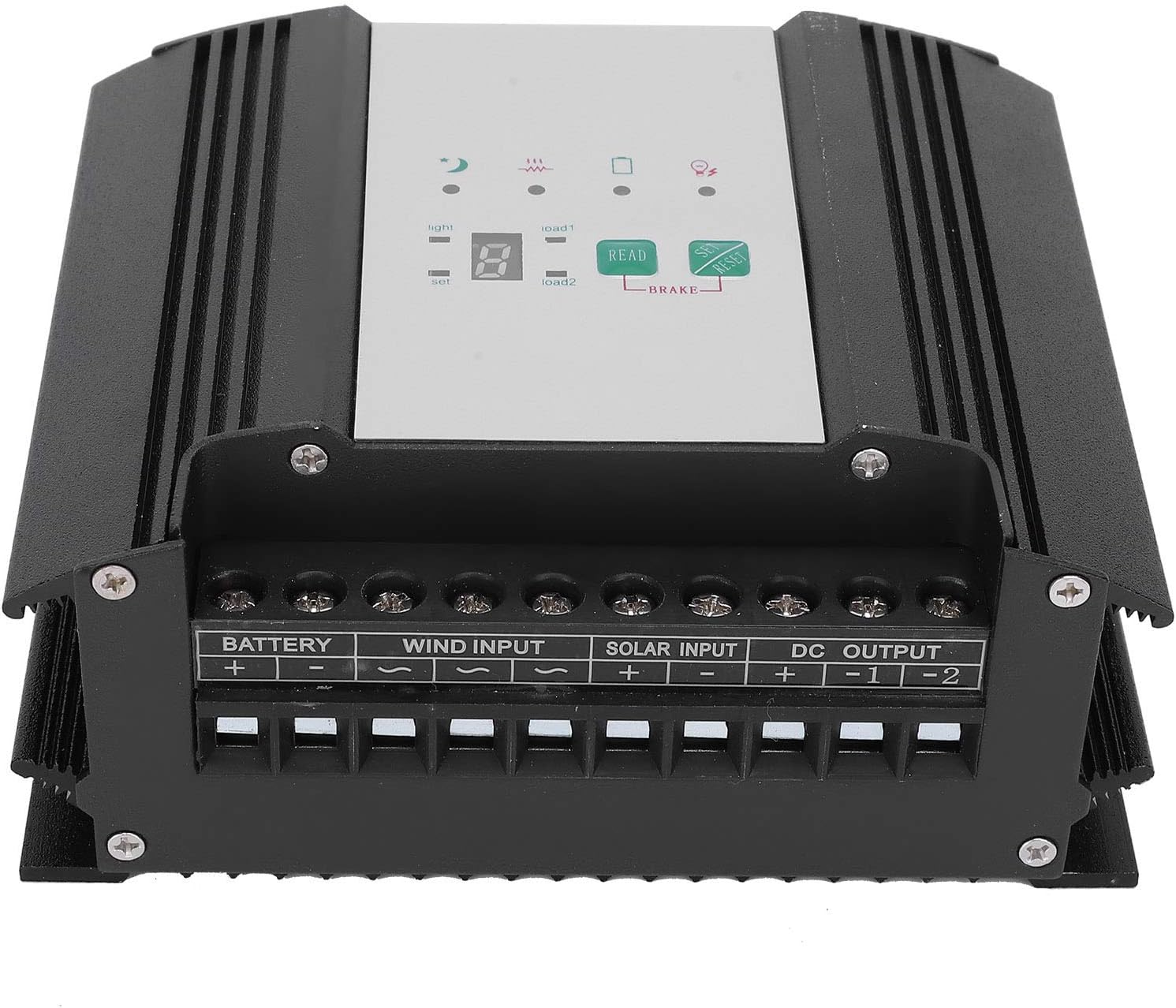 12V Wind Solar Controller Hybrid Street Light Regulator Industrial Equipment with High Charging Efficiency Low No Load Loss Safe Stable