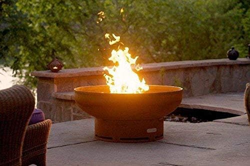Fire Pit Art Low Boy-FPA-MLS120-NG Fire Pit NG, Metal