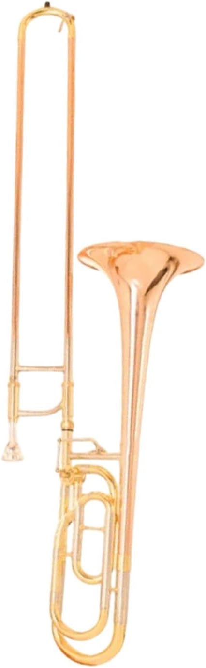 Adult Trombone Instrument Phosphor Bronze Gold Brass Instrument With Mouthbox In The Key Of Bb F Tenor Trombone(Phosphorus)