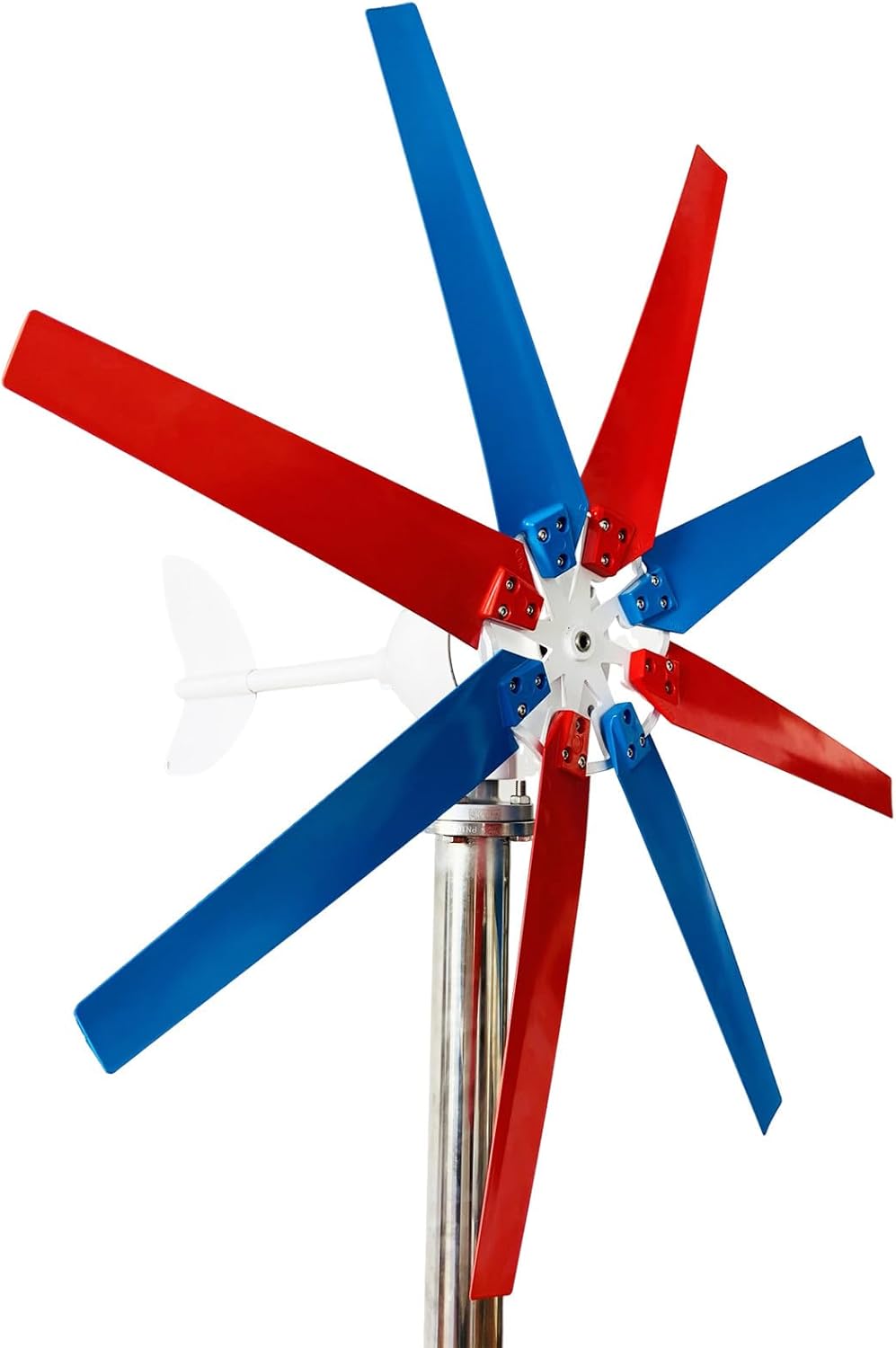 Professional Wind Turbines & Generator Kit, 200/300/400W 12/24/48V, 8-Blade, Vertical-Compatible, electromagnetic for Home, RV, Camping, and Off-Grid Applications 400W