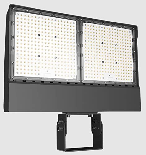 RAB X17PA450T/PCT Power-Adjustable (250W/350W/400W), high-Output LED floodlight, twistlock photocell, Trunnion Mount (5000K)