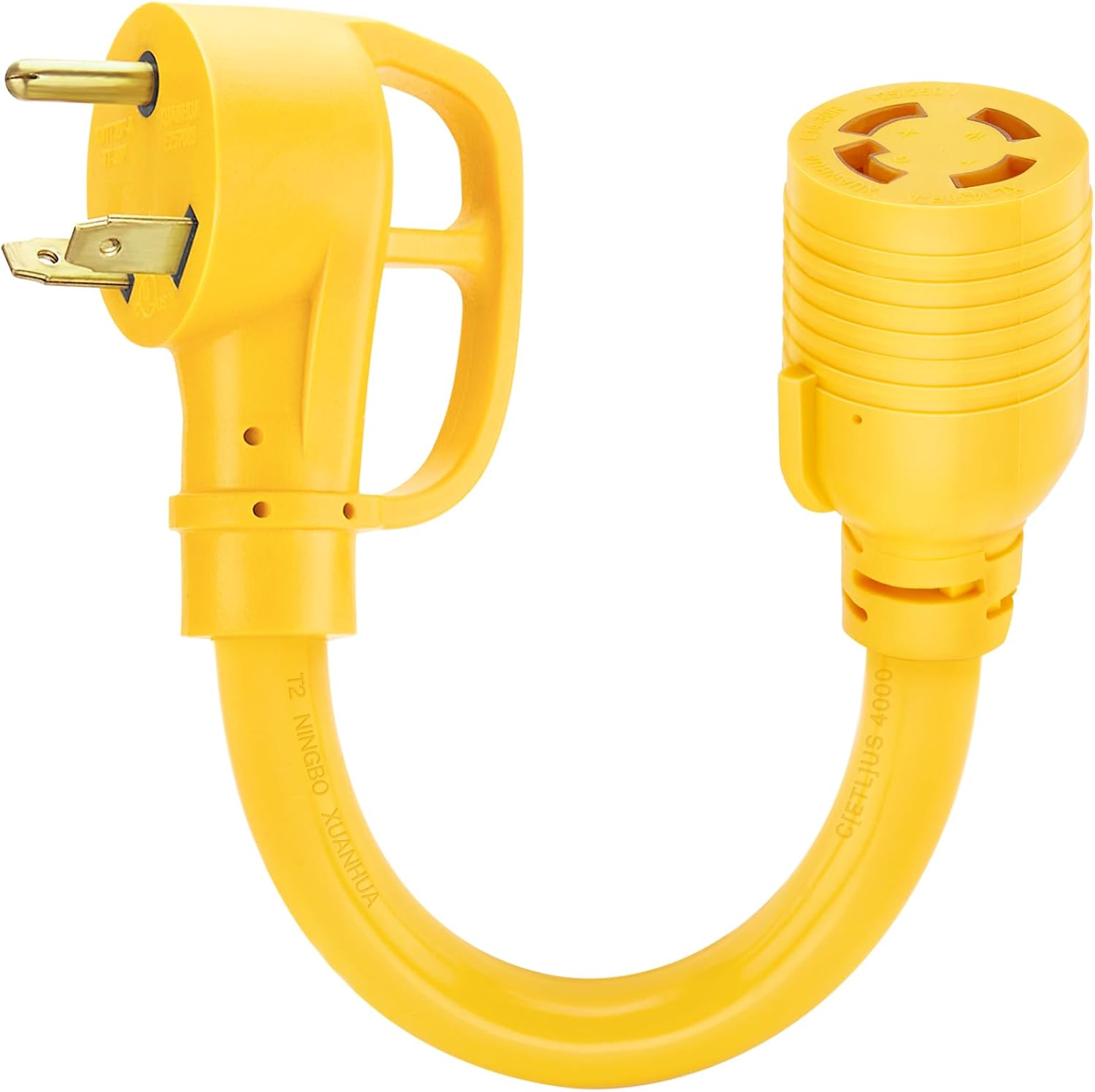 Kohree TT-30P to L14-30R Generator Adapter + L14-30 Generator Cord 20ft