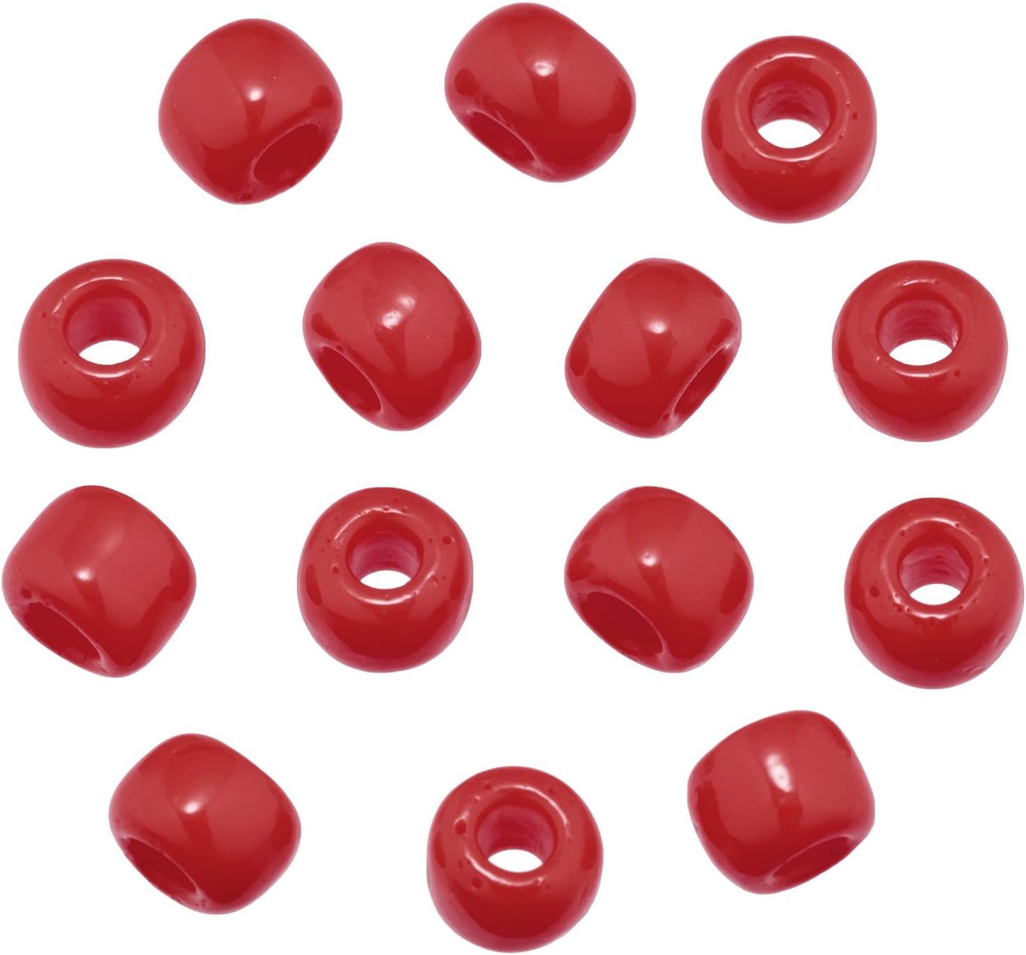 TOHO Extra Large Beads, 2 Bundles, Threading Beads, Outer Diameter Approx. 0.2 inches (5.5 mm), No. 45, 32.8 ft (10 m)