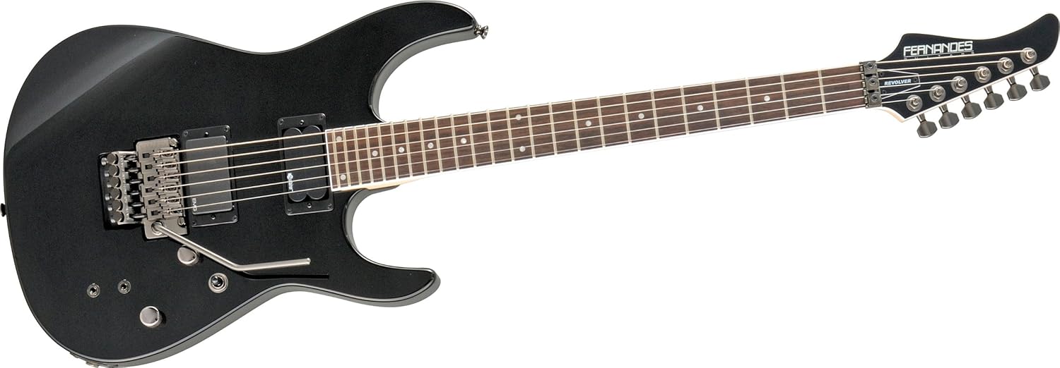 Fernandes Revolver Pro 81 Electric Guitar - Black