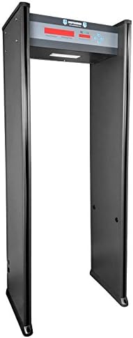 Metal Defender Walk Through Metal Detector for Private Buildings 6 LED Zones
