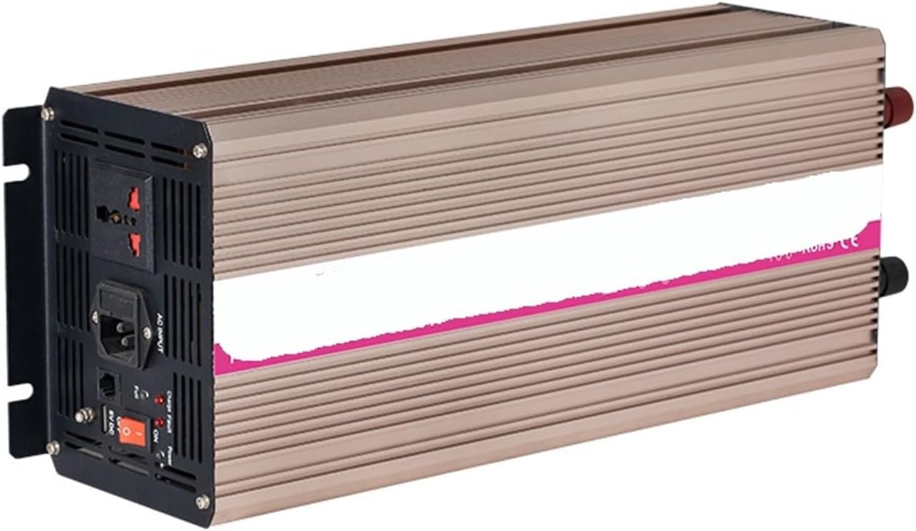 2000W Pure Sine Wave UPS DC 12V/24V to 110V/220V Photovoltaic Off-Grid Inverter(12VDC-110VAC)