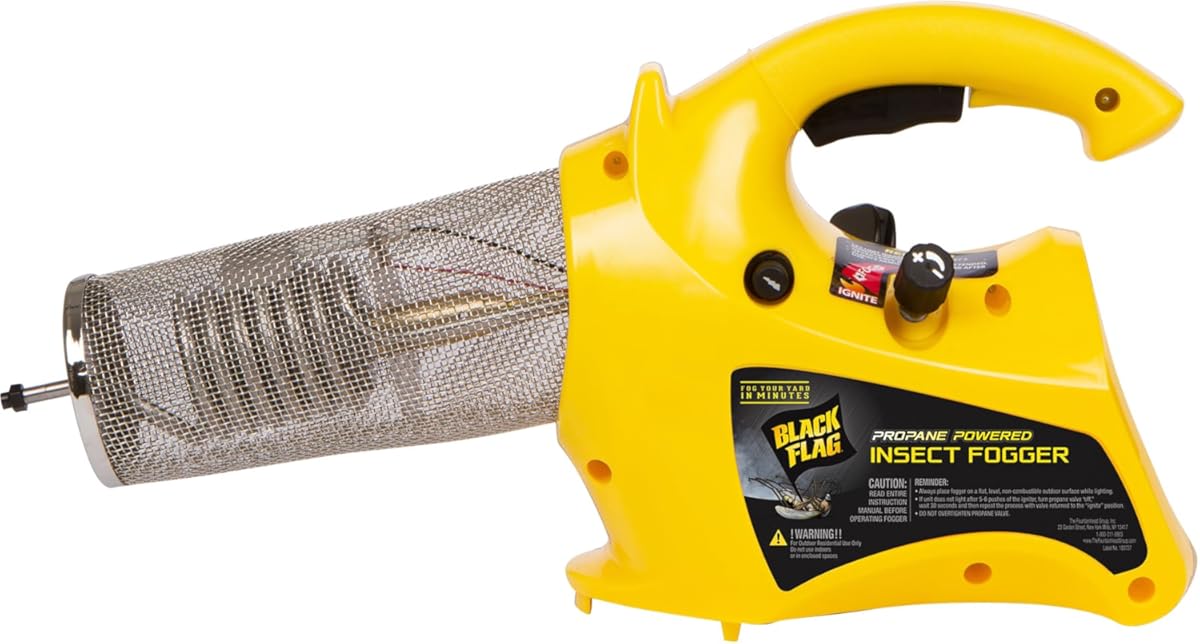Black Flag 190095 Propane Insect Fogger, Yellow