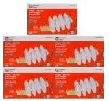 Commercial Electric 5/6 in. Matte White Integrated LED Recessed Trim 5-Ways (4-Pack) (Fivе Расk)