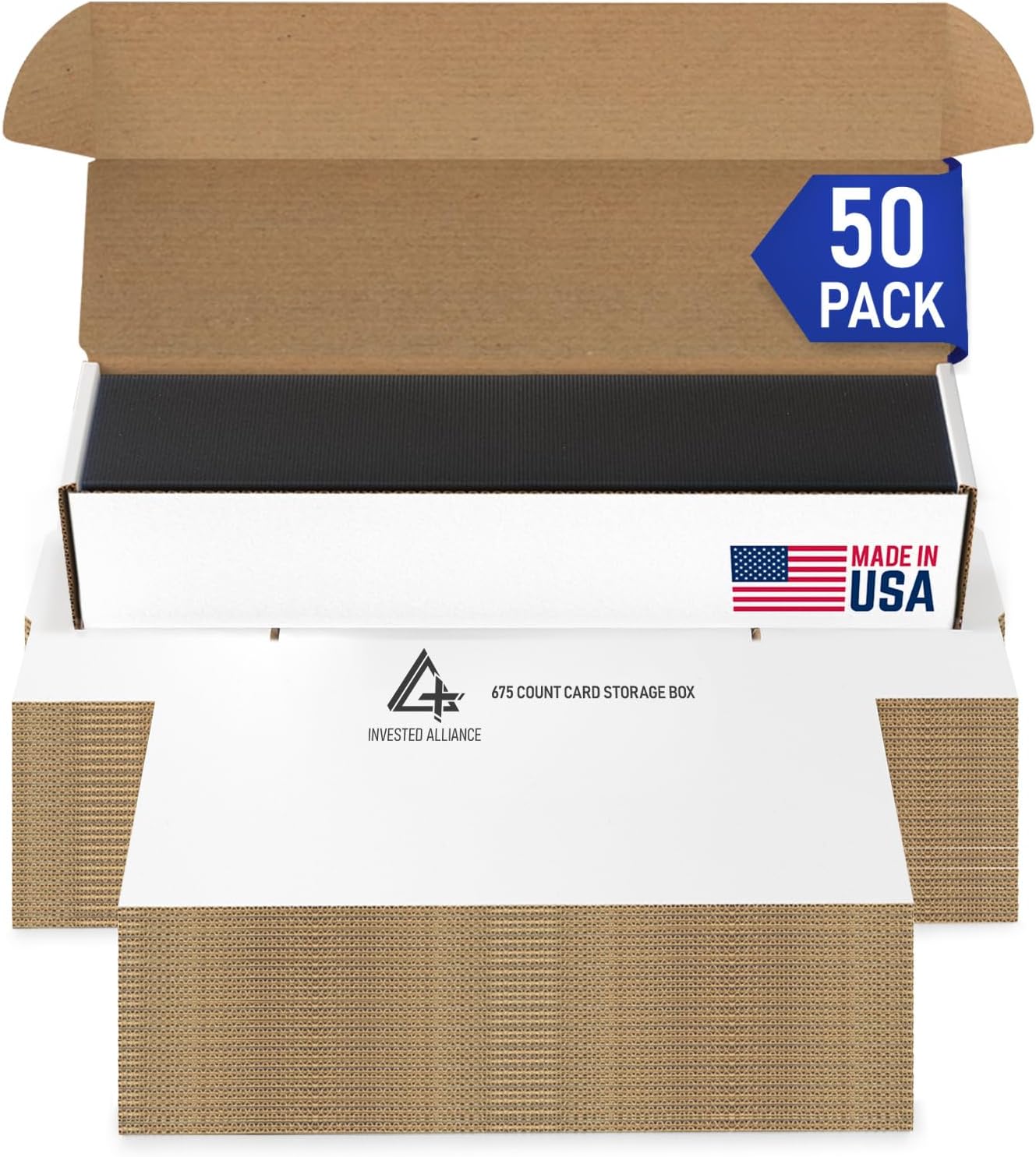 Premium Trading Card Box Storage For Sports, Baseball, Football, Basketball, MTG & TCG Collector | Baseball Card Storage Boxes & Organizer For Magic Sorter Bulk. Sports Holder For Collection.