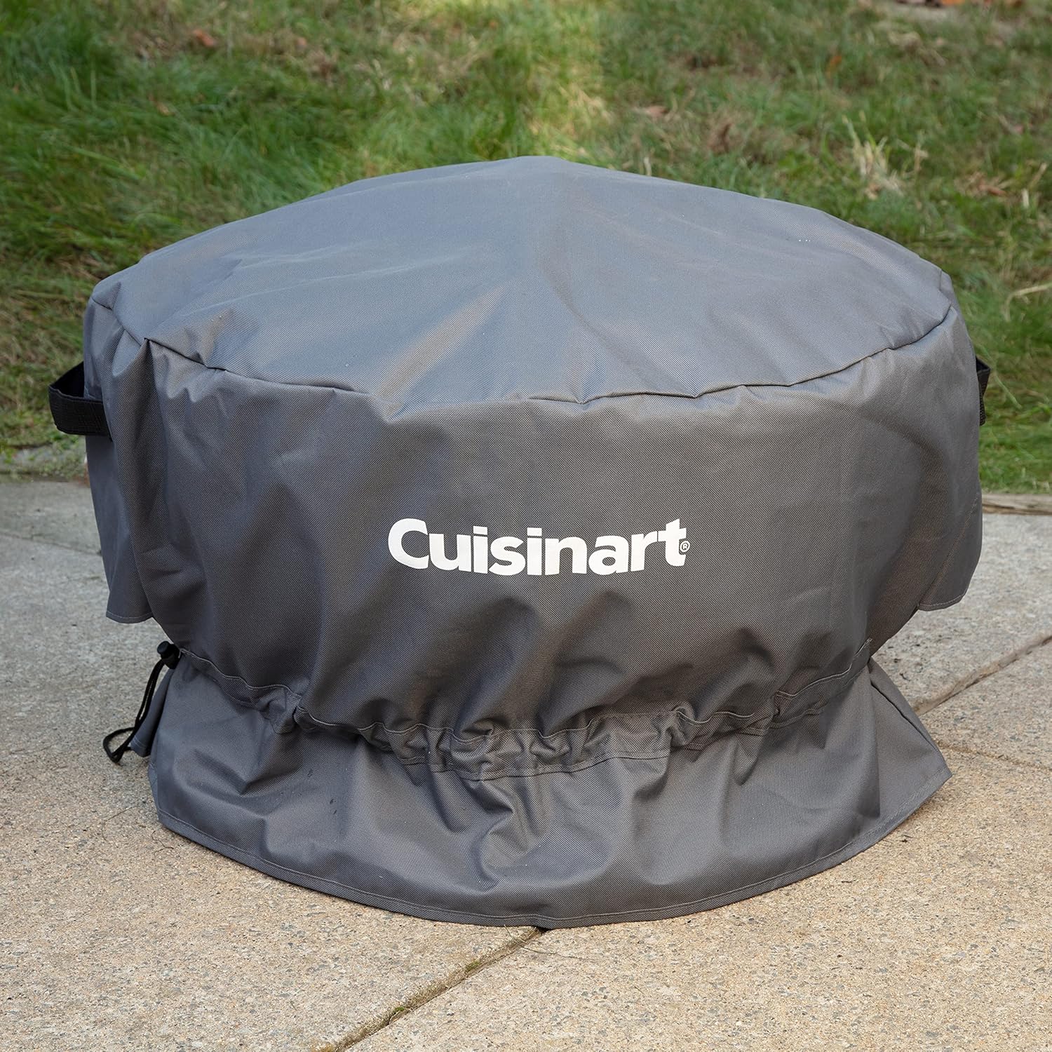 Cuisinart COH-800 Cleanburn Smokeless Fire Pit with Wind Guard & CHA-820 Cleanburn Spark Guard, Steel & CHC-801 Cleanburn Fire Pit, Durable Rip-Resistant Polyester (Cover Fits COH-800)