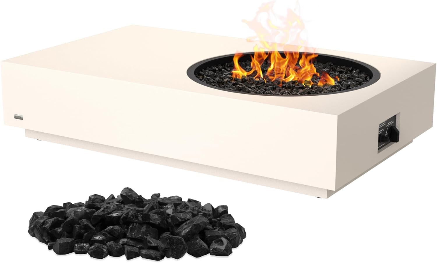 2-in-1 Propane Fire Pit Table | 65,000 BTU's | 50