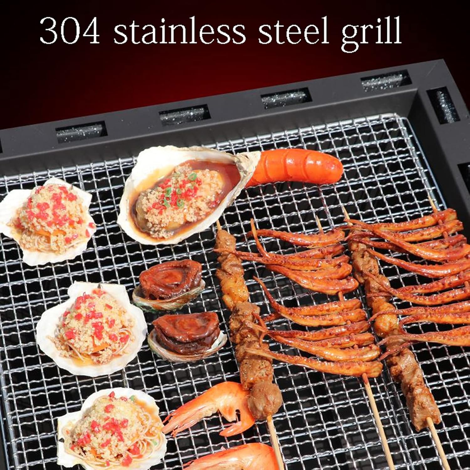 Wood Burning Fire Pit BBQ Grill Firepit Bowl Outdoor Fire Pit Table Concrete Round and Wood Burning Fire Pit 3 in 1 Fireplace for Bonfire Barbecue in The Wild