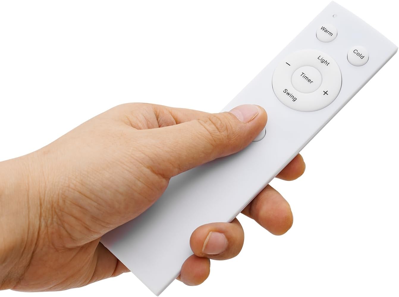 DYRABREST 3-in-1 Air Conditioner Fan, 1800W PTC Portable Evaporative Cooler Remote with Heater Humidifier, 3 Speeds Cooling 2 Speeds Heating with Tank, Quiet for Bedroom Office Home (White)