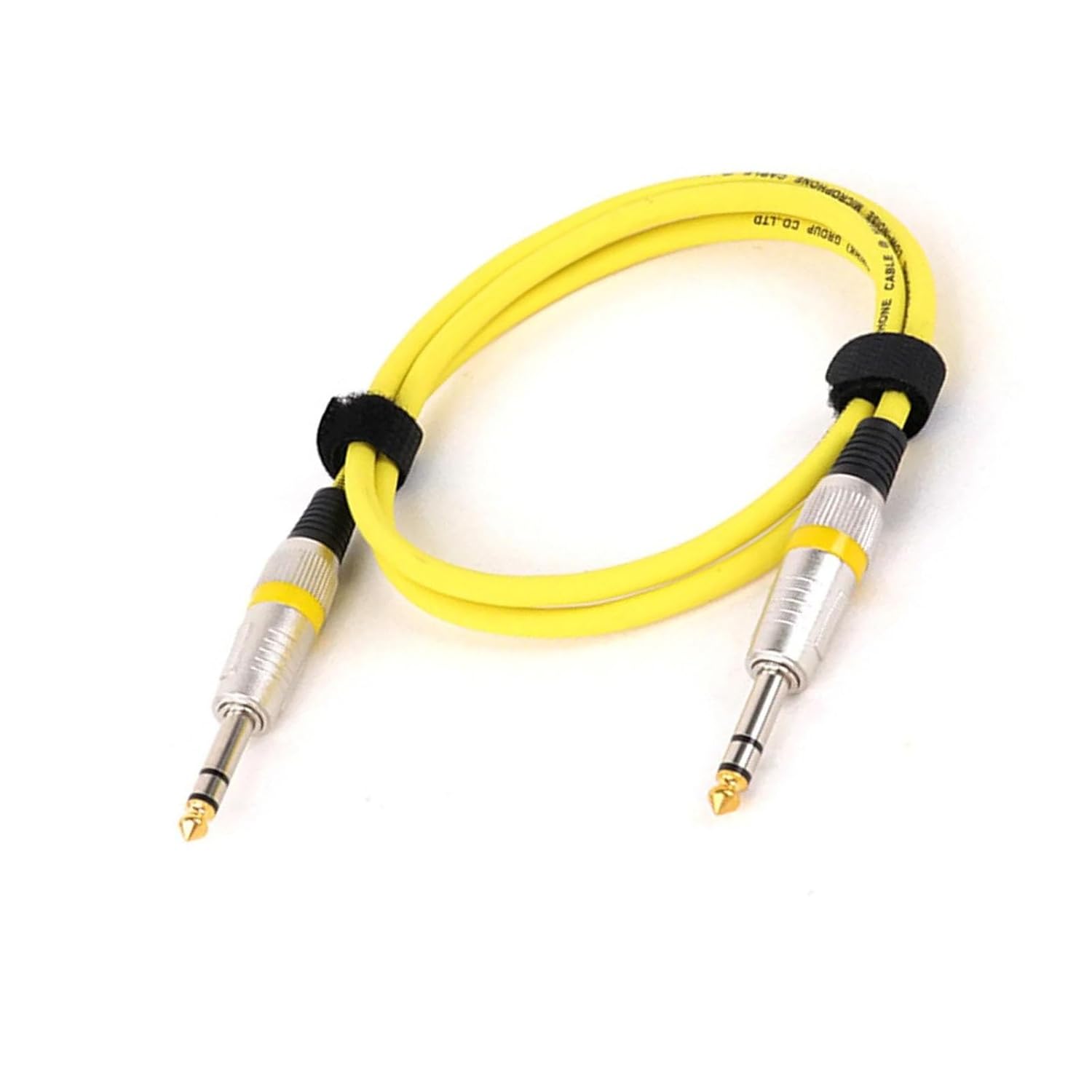 Guitar Audio Cable 1PC Guitar Cable Stereo 1/4 Inch to 1/4 Inch TRS Instrument Cable for Guitar Mixer Amplifier 30CM-15M(Yellow,15m)