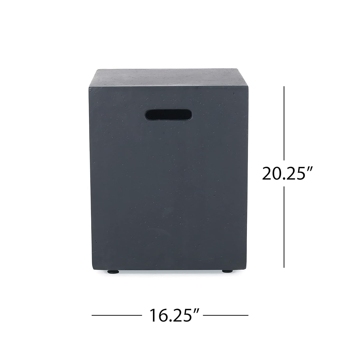 Christopher Knight Home Cape Coral Outdoor Aluminum Chat Set with Fire Table, Khaki / Dark Grey