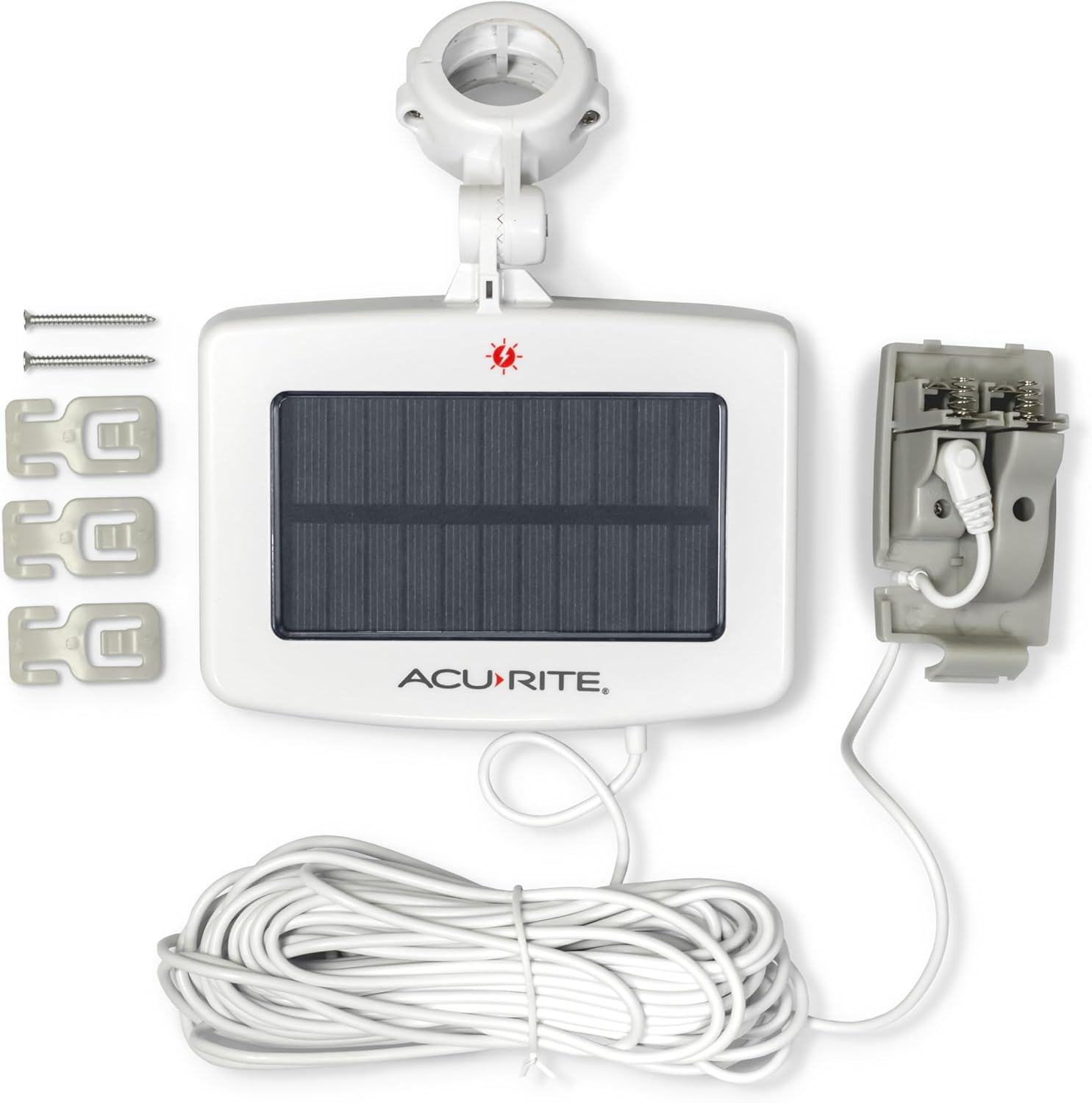 AcuRite Atlas Professional Home Weather Station with WiFi Display and Solar Power Pack for Lightning Detection, Temperature, Humidity, Rain Gauge, and Wind