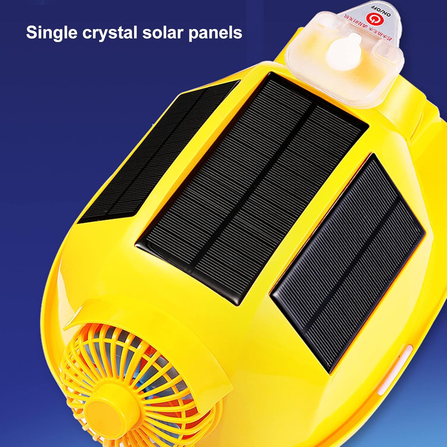 Ventilating Hard Hat Solar Power Double Fan Lightweight Bump Hat Helmet with Light for Construction Home Improvement