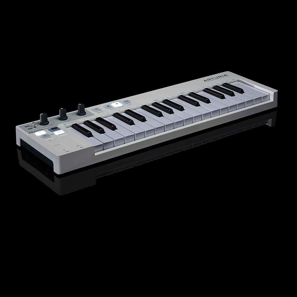 Arturia 430201 KeyStep 32-Key MIDI Controller and Sequencer Keyboard White (Renewed)