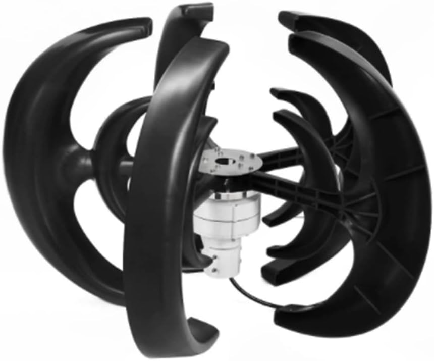 9000W 12V 24V Vertical Axis Wind Turbines Generator Lantern 5 Blades Motor Kit Windmill Energy Charge Turbines for Home Camping