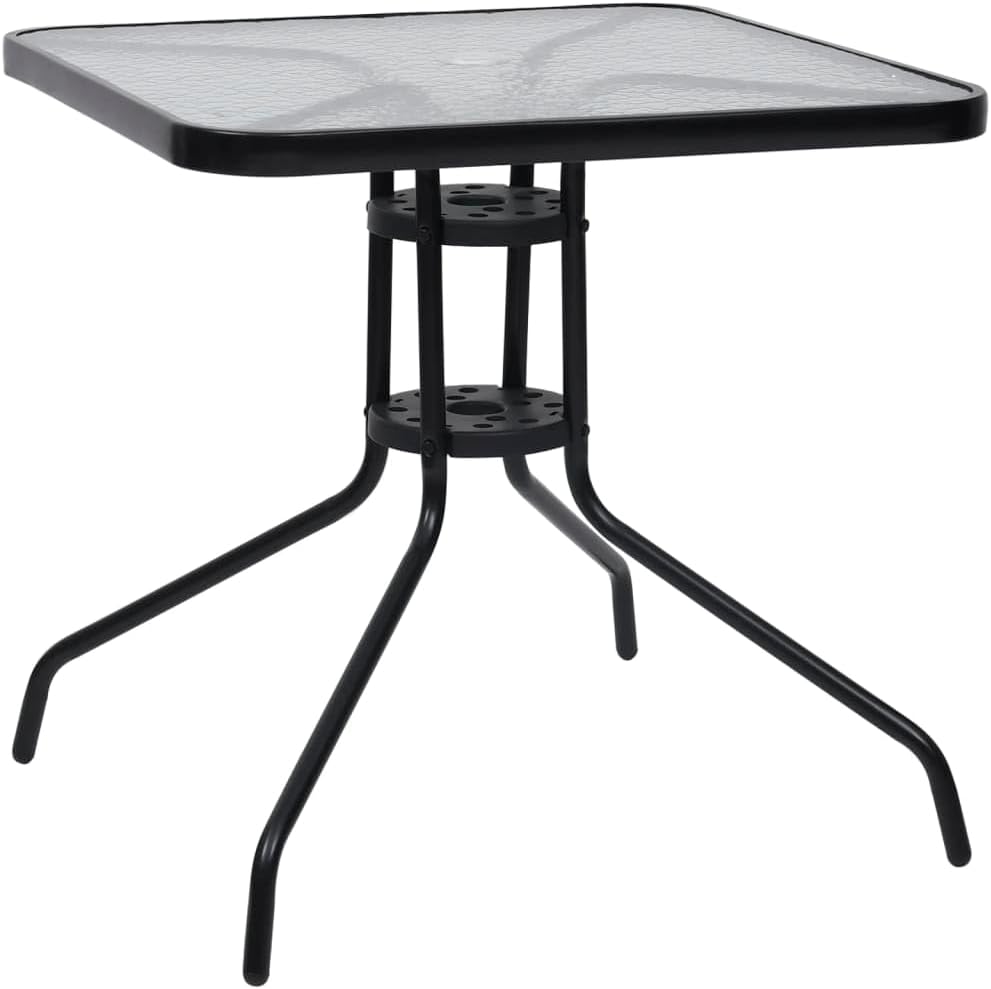 Patio Table Black 27.6