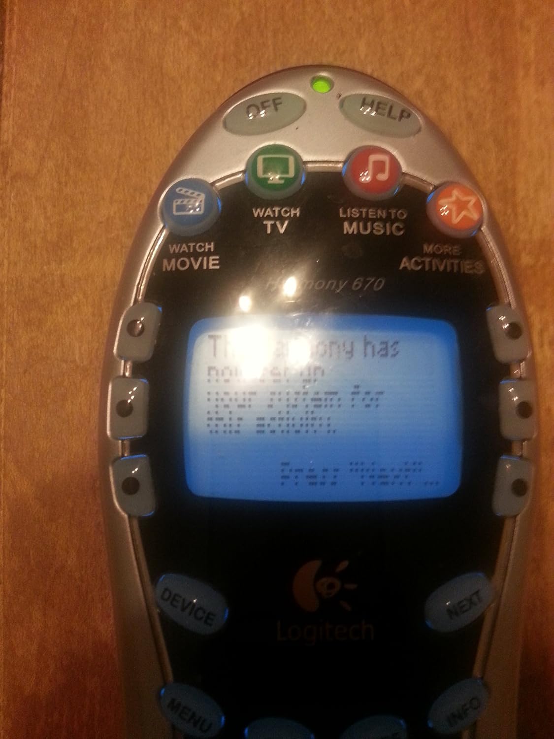 Logitech Harmony 670 Universal Remote