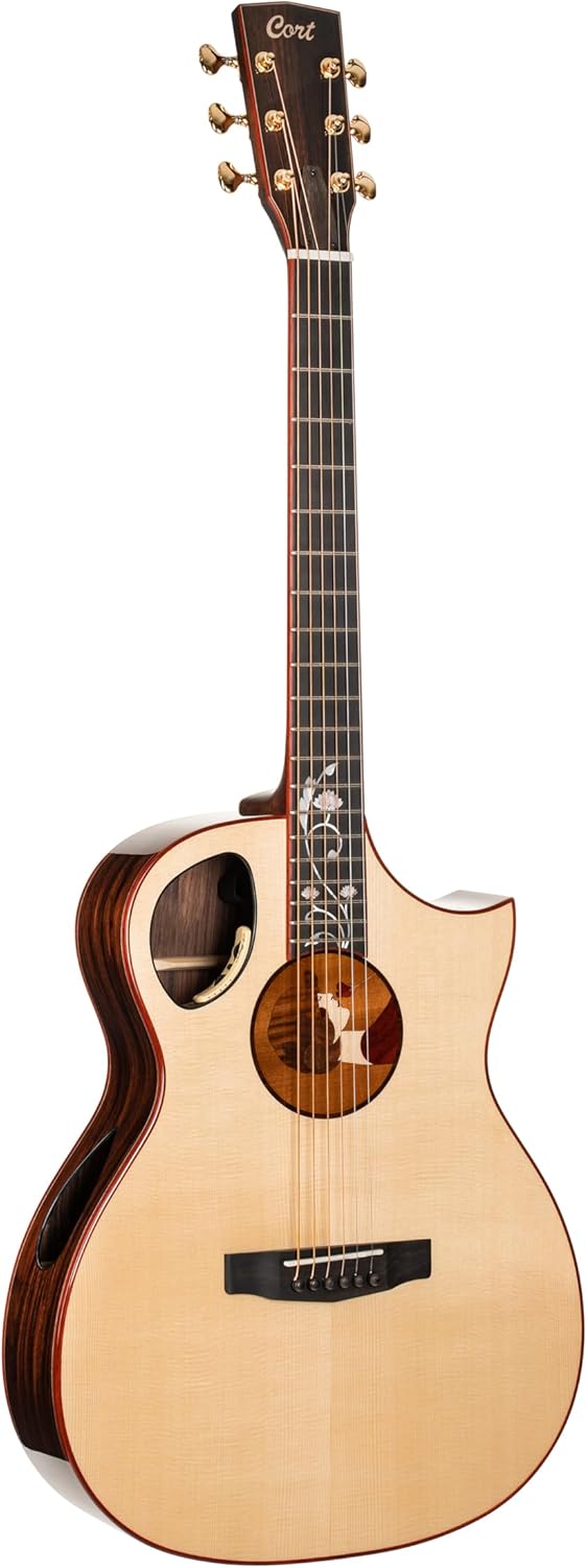 Cort Masterpiece Series Roselyn A/E Guitar With Case