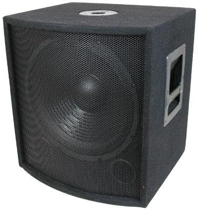 15'' PA/DJ Speaker Subwoofer 150W RMS, 50Hz-2000Hz, 8 Ohm, Heavy-Duty MDF cabinets