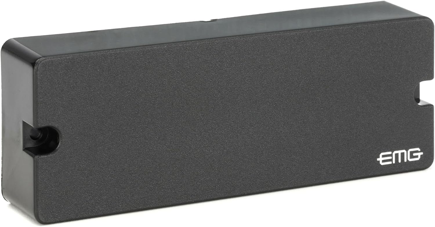 EMG 40DC Active Ceramic 5-String P-Bass Guitar Pickup, Black