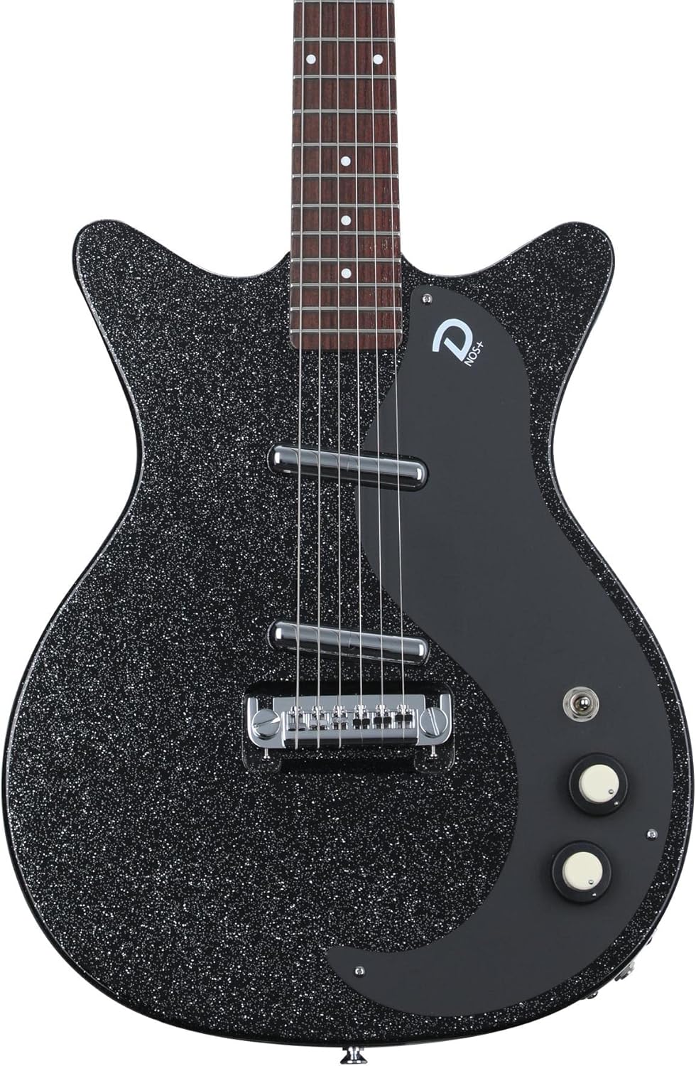 Danelectro Blackout 59 Electric Guitar - Black Metal Flake