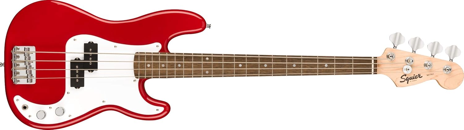 Mini Precision Bass®, Laurel Fingerboard, Dakota Red