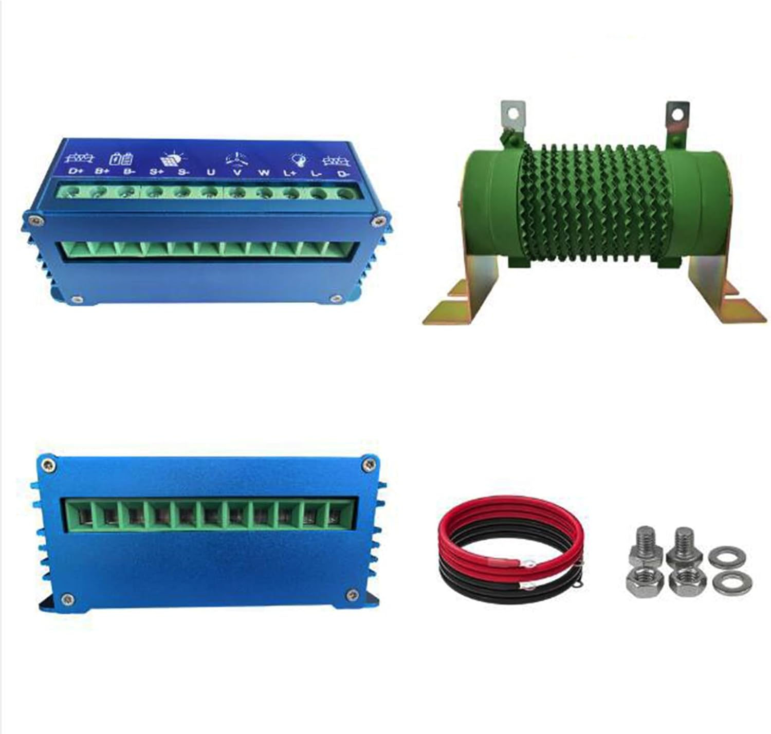 220v,MPPT Charge Controller Solar & Wind Hybrid System 12V/24V/48V Auto Regulator Home Use Solar Panel Windmill Generator (1500W)