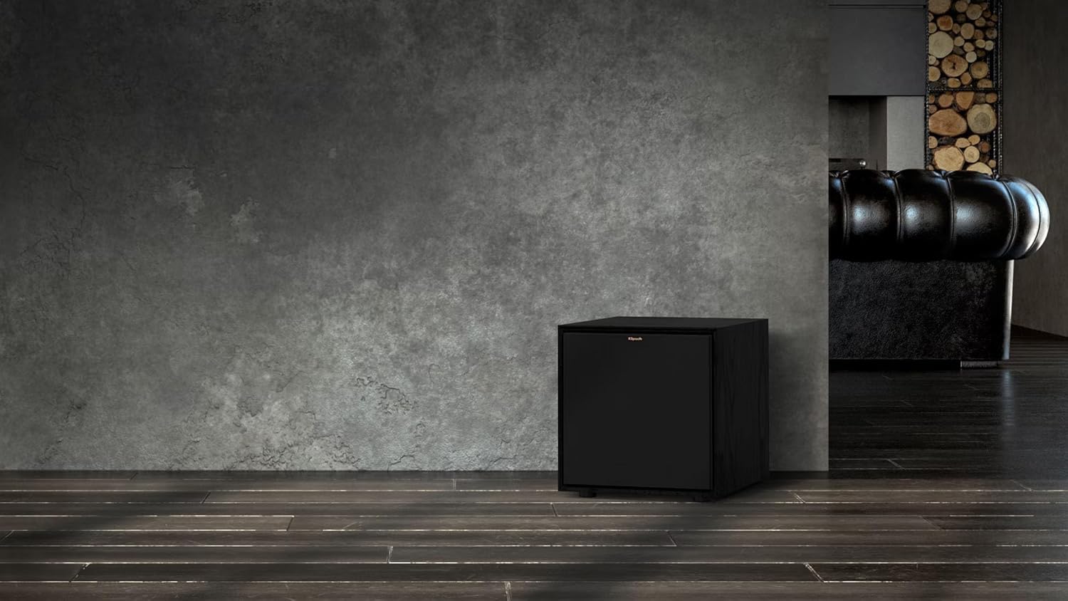 Klipsch Reference R-101SW 10” Front-Firing Subwoofer with All-New Spun-Copper 10” woofers and an All-Digital Amplifier for Premium Home Theater Sound in Black