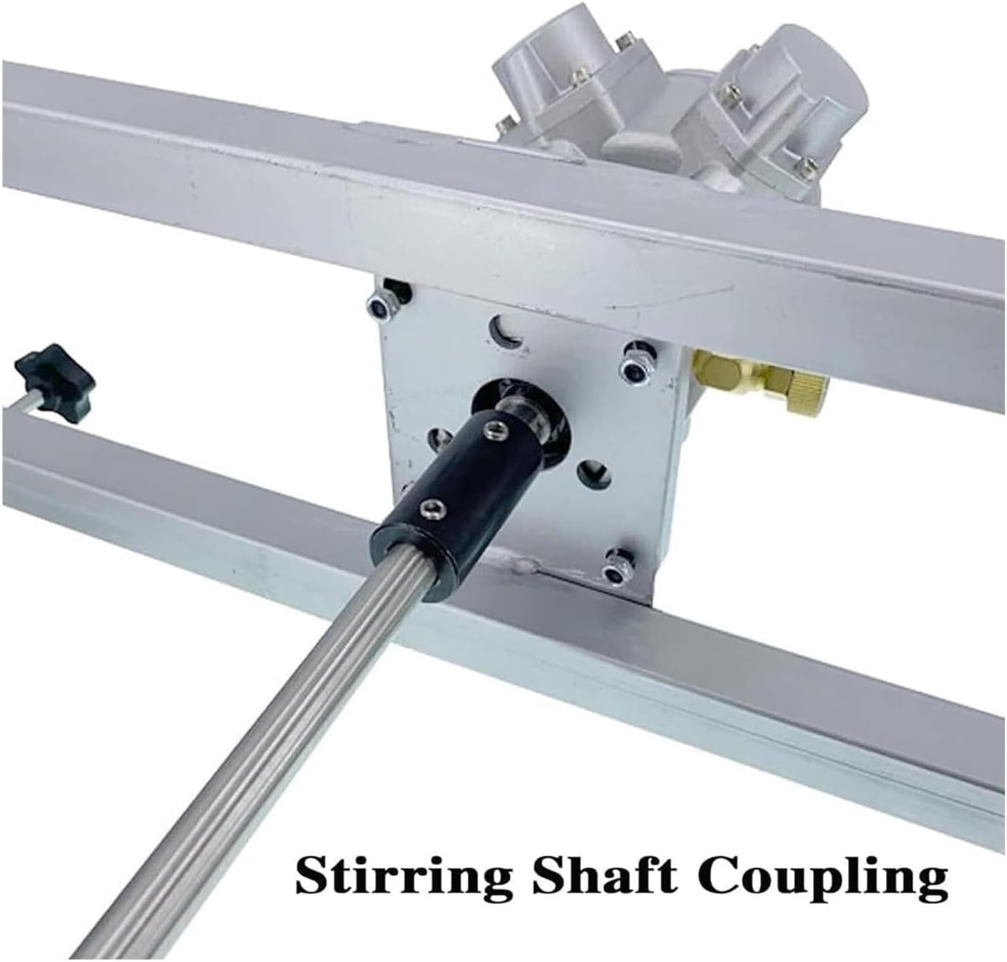 Pneumatic 1Ton Tank Mixer Machine, Paint Stirring Machine, Mixing Rod Length 95CM, Pneumatic Folding Propeller, with Support Hanger(H004)