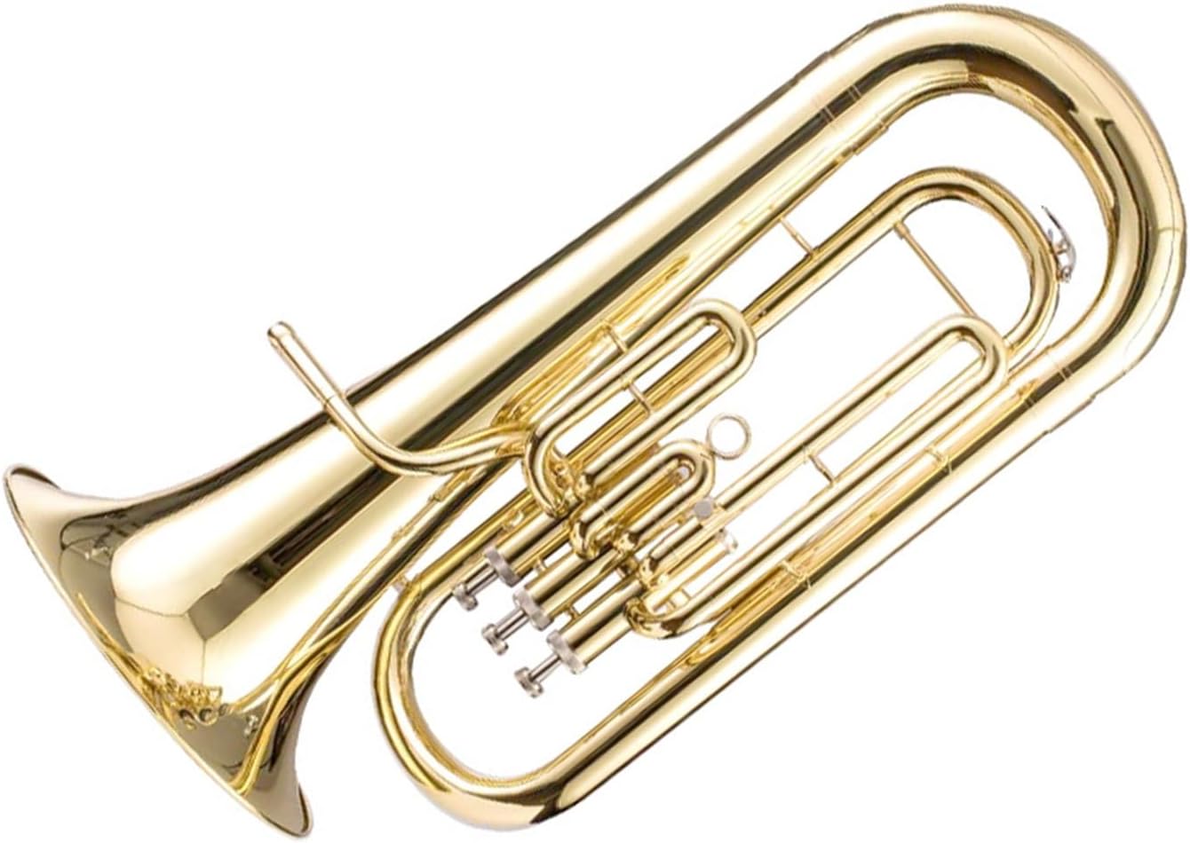 Gold Or Silver Three Key Tenor Horn Euphonium B Flat Major Professional Performance Euphonium All-brass Instrument(1)
