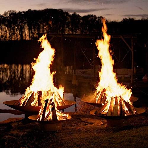 Fire Pit Art Asia Wood Fire Pit (Asia-36), 36-Inch