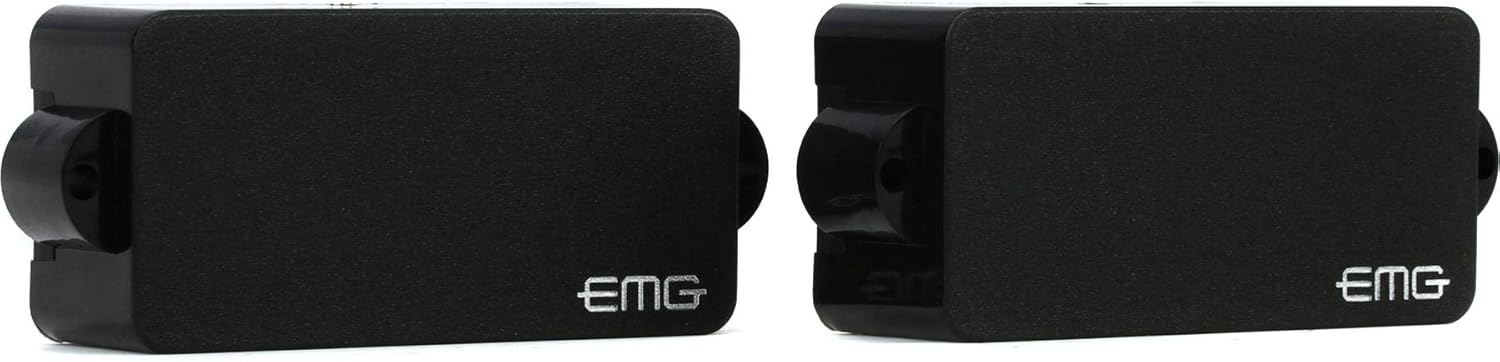 EMG P Active Bass Guitar Pickup, Black