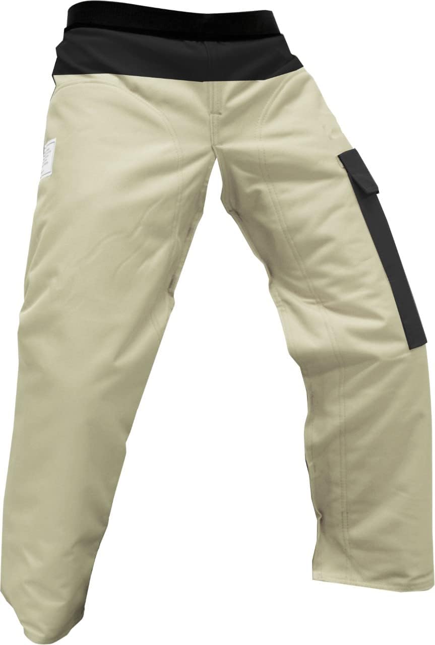 FORESTER Chainsaw Chaps for Men & Women | Apron-Style Chaps with Pocket & Adjustable Waist | Chainsaw Safety Equipment