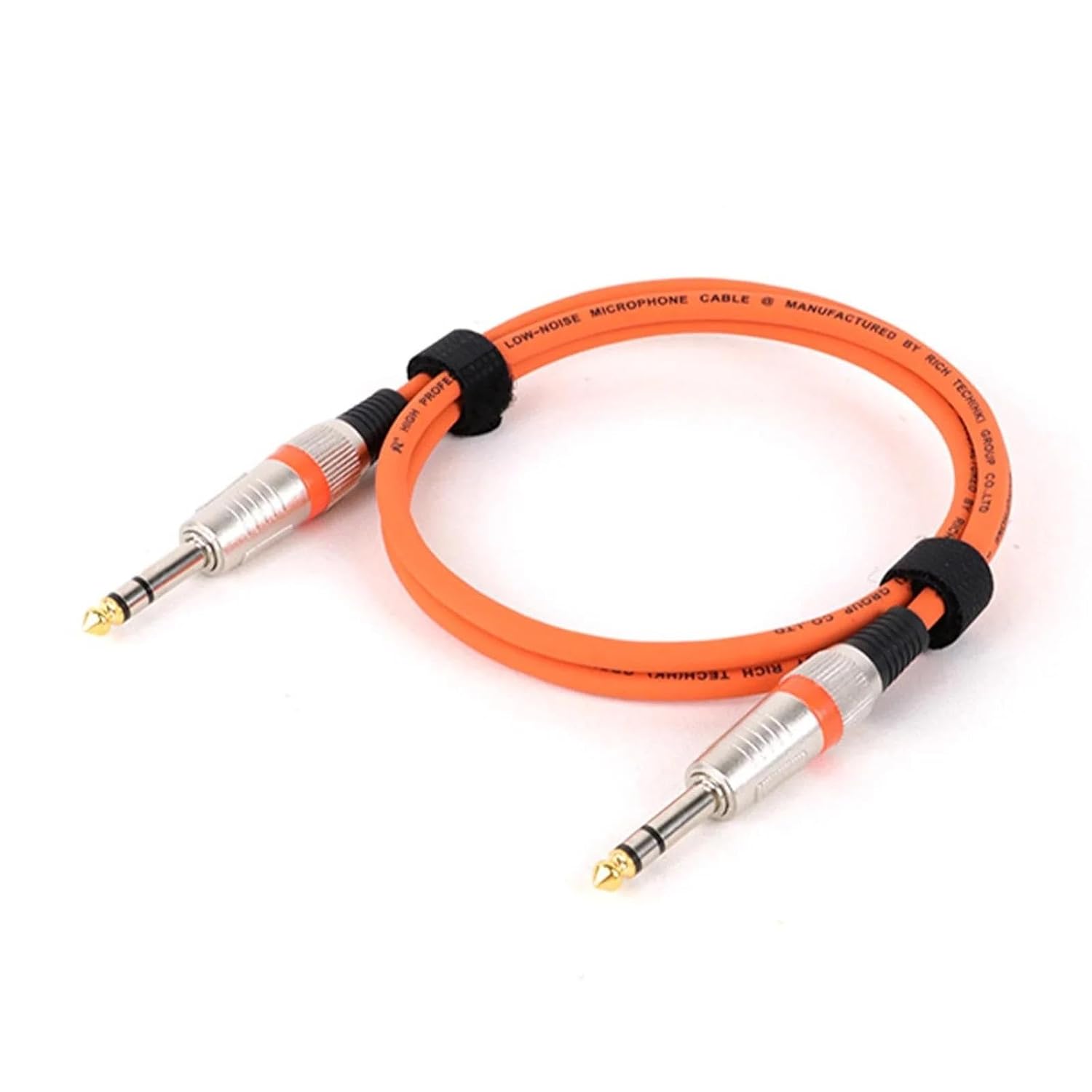 Guitar Audio Cable 1PC Guitar Cable Stereo 1/4 Inch to 1/4 Inch TRS Instrument Cable for Guitar Mixer Amplifier 30CM-15M(Orange,15m)
