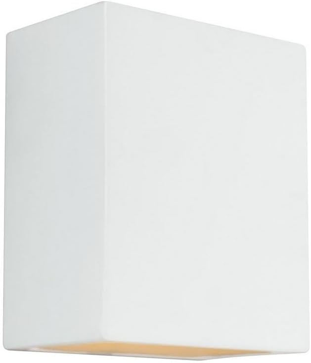 One Light Outdoor Wall Lantern in Transitional Style 8 inches Wide By 10 inches High-Unfinished Ceramic Finish-Incandescent Lamping Type-A19 Medium Base Lamp Base Type Transitional Outdoor Fixture