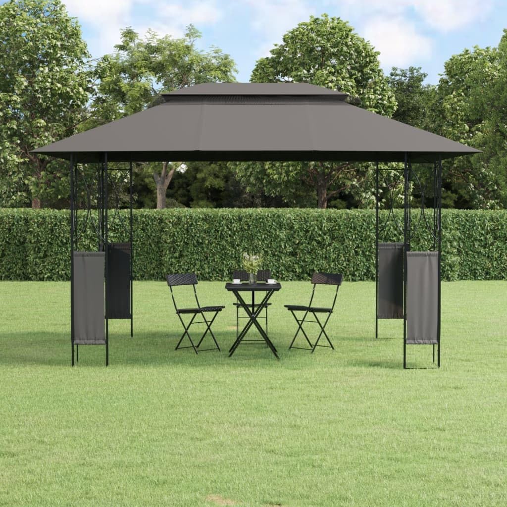 Gazebo with Roof Anthracite 157.5