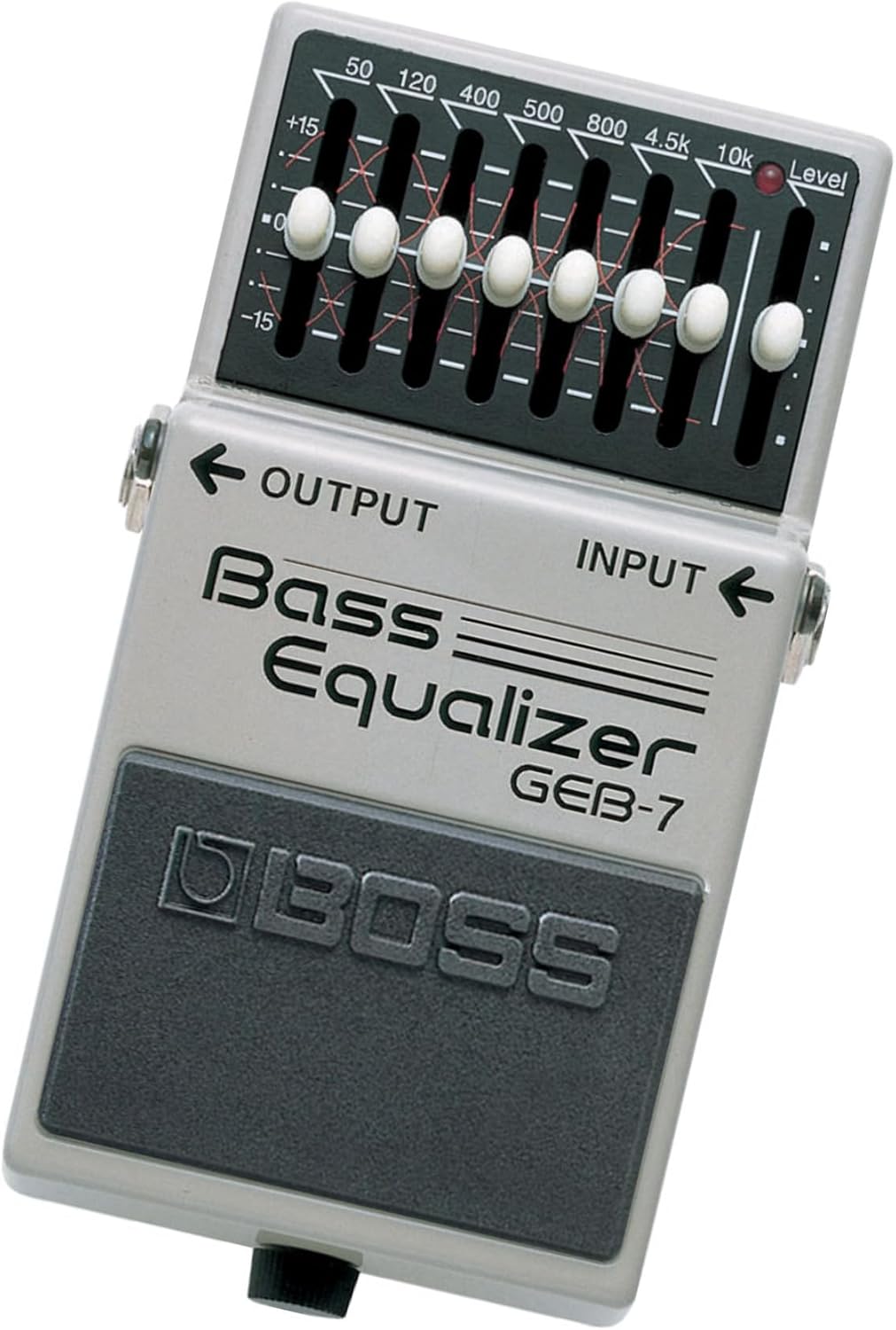 BOSS GEB-7 Seven-Band Graphic Bass Equalizer Guitar Pedal