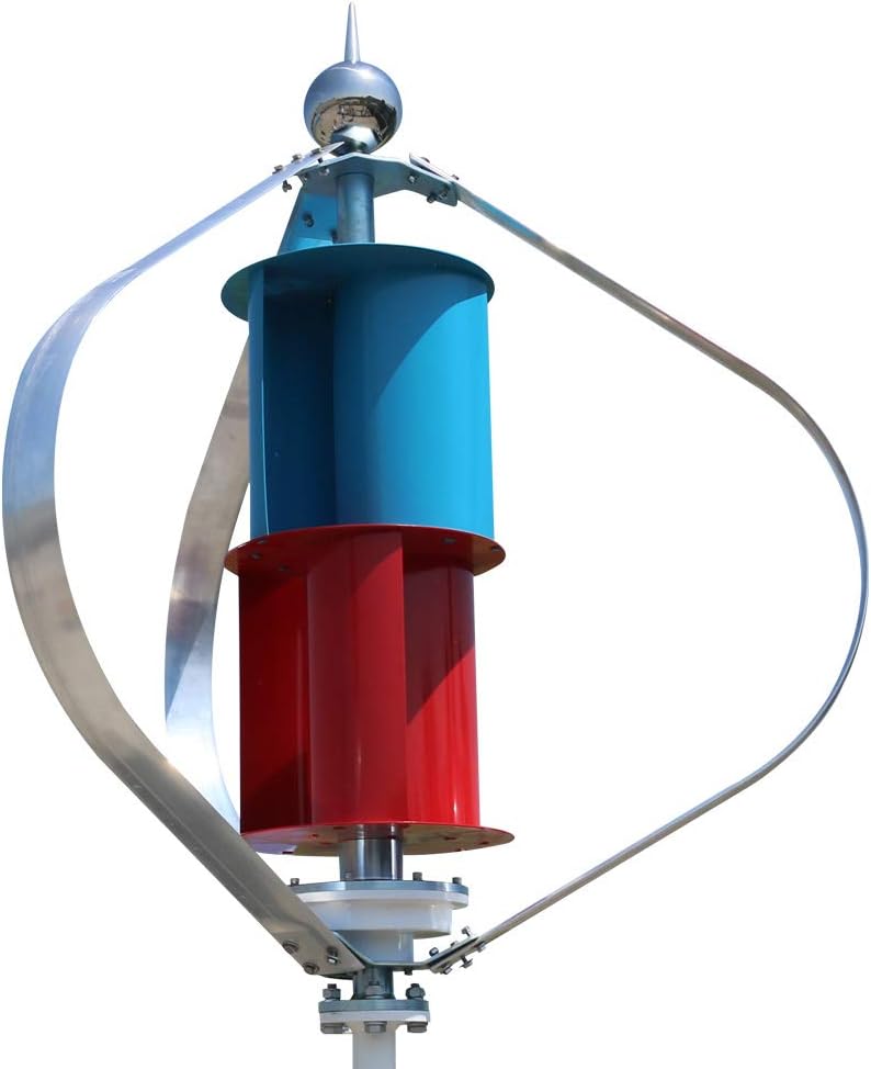 Energy Generator 400W 600W 800W Wind Power Mill Vertical Axis Low Start Up Wind Speed Efficient for Home Wind Turbine,12v,600w