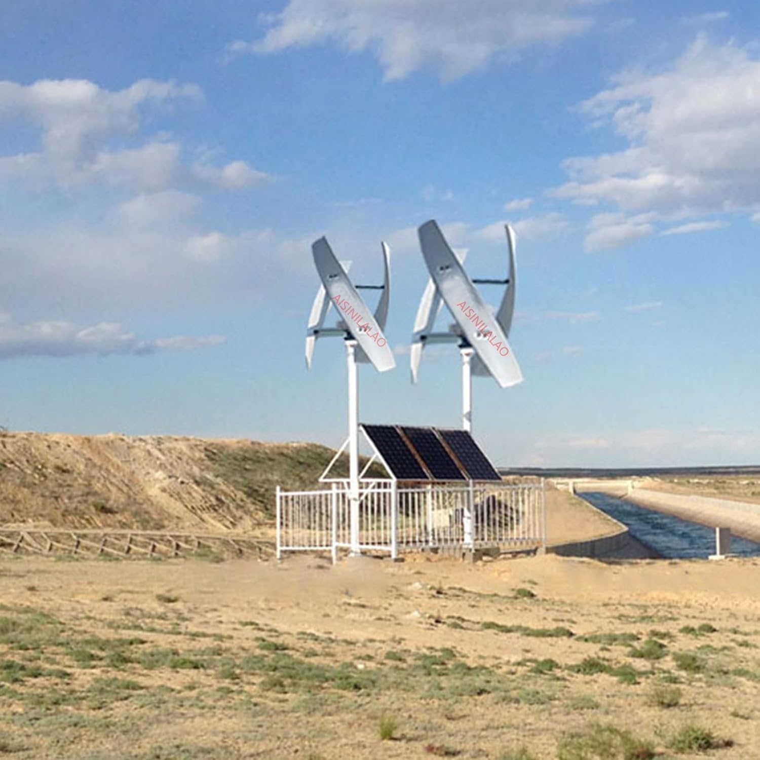 12V-220V 3 Blades Wind Turbine Generator Kit,10000W with MPPT Controller No Noise Wind Power Turbine Generator Kit Suitable for Wind Power Systems