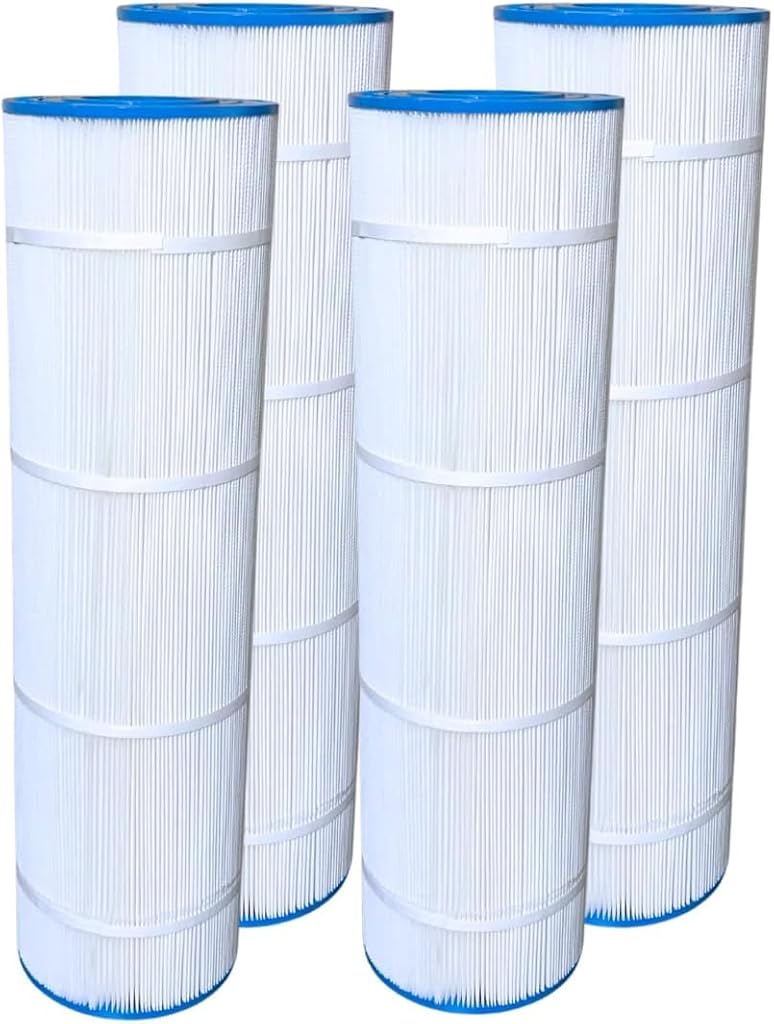 Atomic USA Made Pool Filter Replaces Hayward CX 1260, CX1260RE Compatible Replaces Pleatco PA126, Unicel C-7495 FC-1296 Drop in Filter (4 Pack)