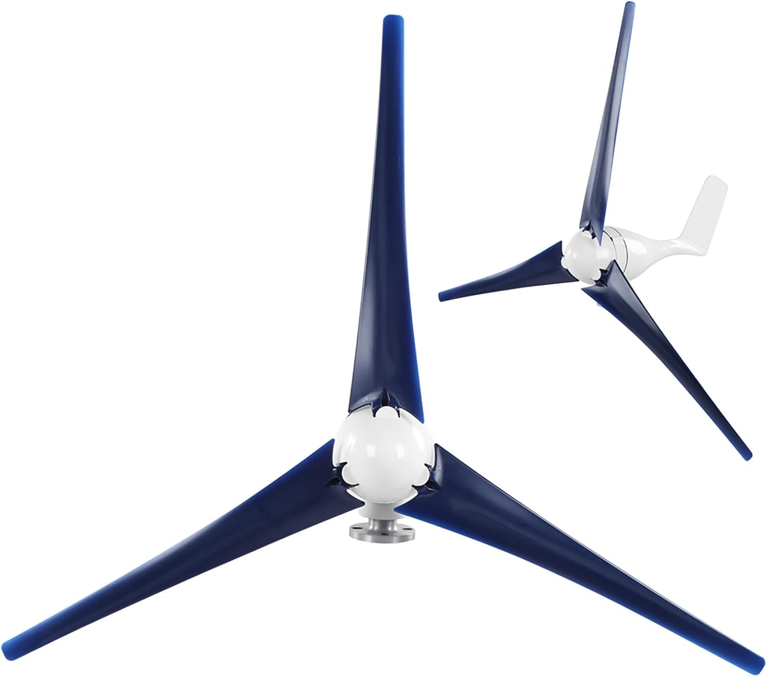 200W Wind Turbine Generator, High Performance Aerogenerator, Low Noise, Weather, 12V 24V 48V Options, for Off Grid, RV, Boat, Cabin (24V)