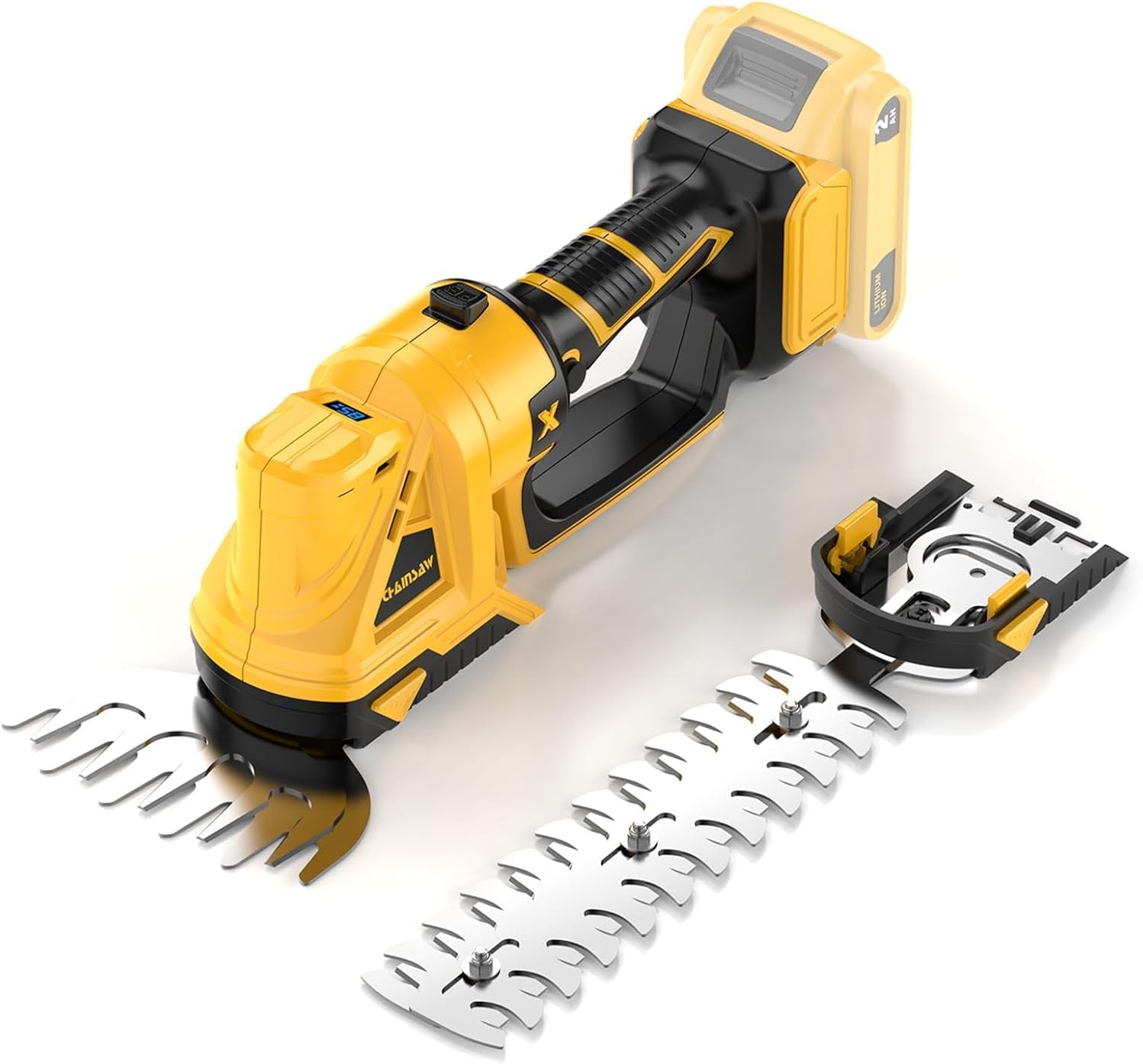 Cordless Hedge Trimmer for Dewalt 20V MAX Battery (No Battery) - Electric Hedge Trimmer Cordless Grass Trimmer, Bush Trimmer & Grass Shears for Yard，Brushless Motor，Powerful & Lightweight