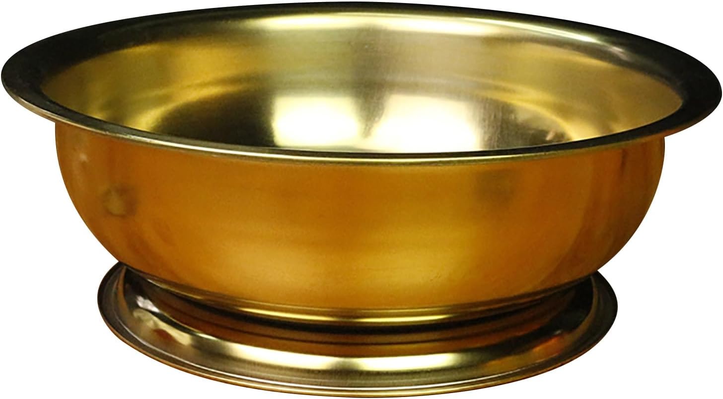 Portable Fire Pit, Incinerator, Outdoor Fire Pits, with Handle and Vibrant Color, Suitable for Burning Personal Letters, Invoices, Etc(Gold) (One Color Gold)