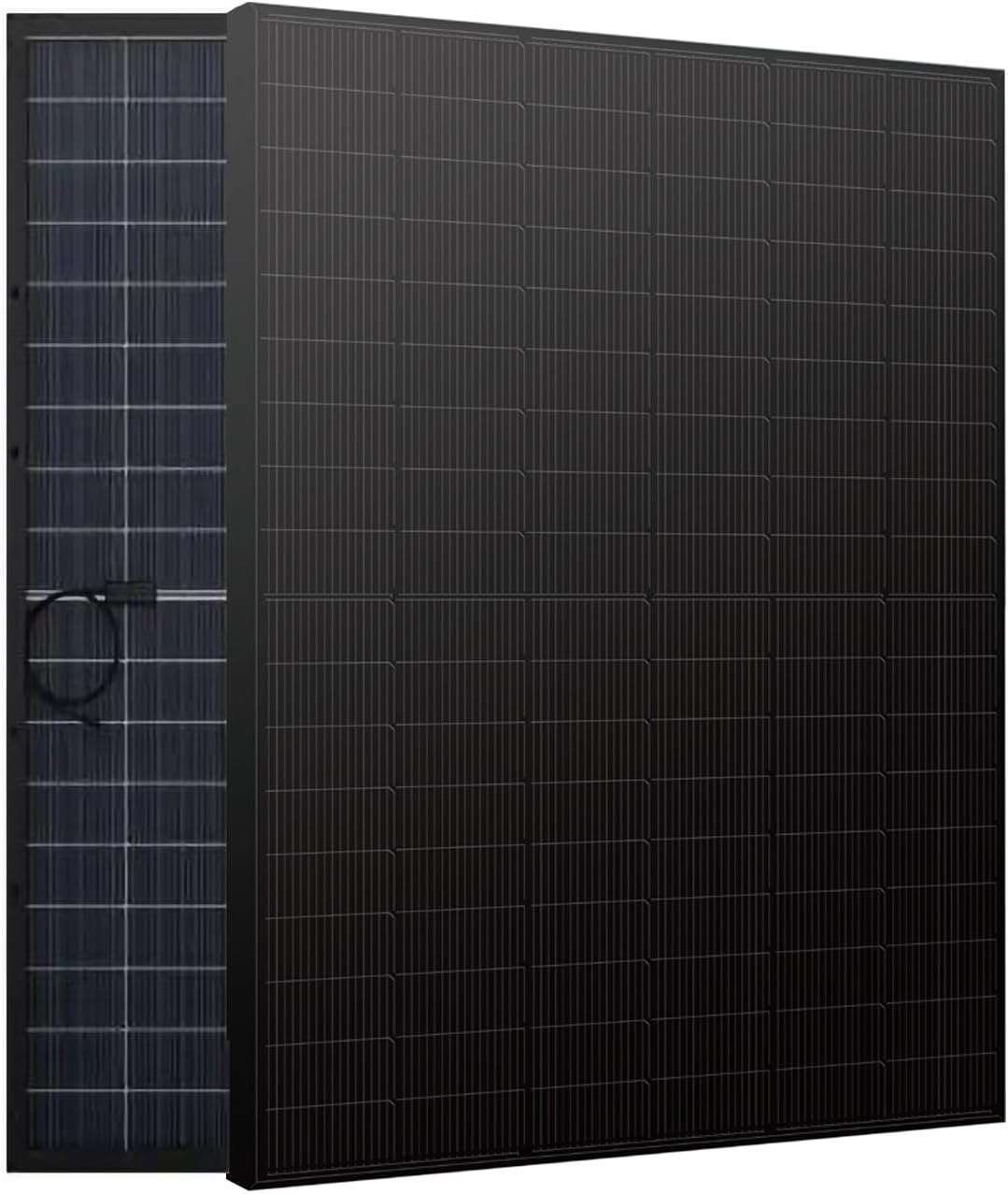 2PCS 445 Watt Total 890W Solar Panels 12/24Volt Bifacial Solar Panel kit High Efficiency for RooftopPortable Power Station Farm Yacht and Other OffGrid Applications