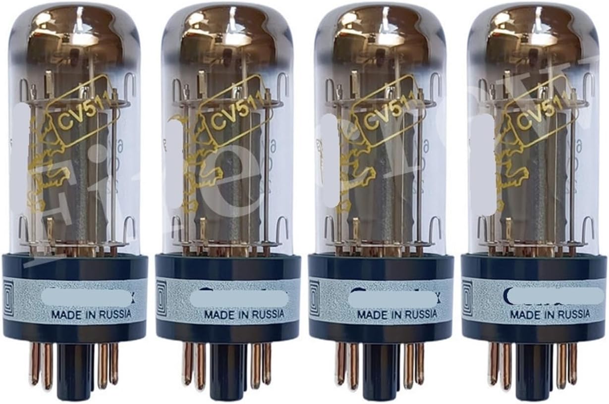 6V6 6V6GT Tube Replaces CV511 6P6P for HiFi Audio Tube Amplifier kit DIY Matching Four-Way(4pcs Matched Quad)